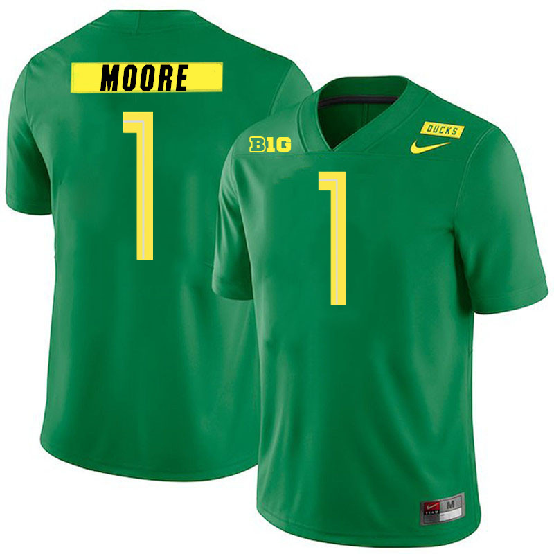 Dakorien Moore Oregon Jersey,Oregon Ducks Football Uniforms,Jerseys Youth-Alternate Green